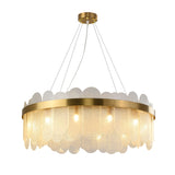 Art Deco Postmodern Golden Round Suspension Luminaire Lampen Pendant Lights.Pendant Lamp.Pendant light For Dinning Room