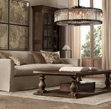Modern Vintage Crystal Chandelier Lighting Pendant Hanging Light Ceiling Mounted Chandeliers