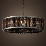 Modern Vintage Crystal Chandelier Lighting Pendant Hanging Light Ceiling Mounted Chandeliers