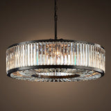 Modern Vintage Crystal Chandelier Lighting Pendant Hanging Light Ceiling Mounted Chandeliers