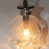 Vintage Retro Pendant Light Skeleton Glass Metal Suspension Hanging Lighting for Living Dining Room Kichten