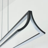 Modern LED Pendant Light Creative Hanging Lamp for Dining Room Island Matte Finish Dimmable with Remote