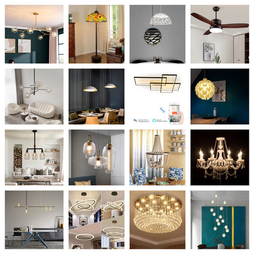 Classifying lamps by their materials
