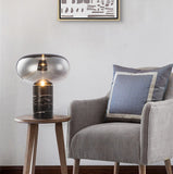Modern Black Marble Table Lamp