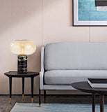 Modern Black Marble Table Lamp