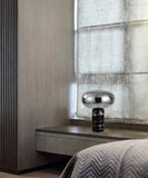 Modern Black Marble Table Lamp