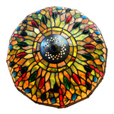12-Inch Tiffany Style Dragonfly Table Lamp-Vintage Dragonfly Design with Handmade Art