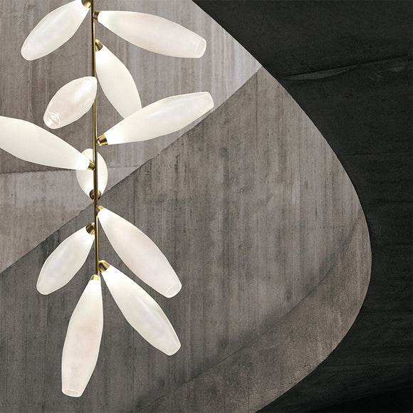 DIY Luxurious Glass Chandelier