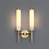 Marble Solid Brass Sconce Wall Lamp Lights Vanity Lighting Mid Century Sconce