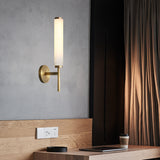 Marble Solid Brass Sconce Wall Lamp Lights Vanity Lighting Mid Century Sconce