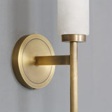 Marble Solid Brass Sconce Wall Lamp Lights Vanity Lighting Mid Century Sconce