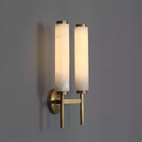 Marble Solid Brass Sconce Wall Lamp Lights Vanity Lighting Mid Century Sconce