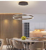 Modern LED Pendant Lamp Light Led Suspension Lighting for Dinning Room Foyer Bedroom  Aluminium Acrylic lighting - heparts