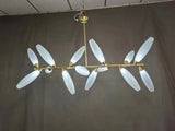 DIY Luxurious Glass Chandelier