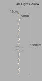 Customized Modern Designer Decorative Staircase Long Strip Glass Pendant Lighting