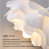 Flower Acrylic Modern Simple Creative Petal Bud Chandelier Pendant lighting INS
