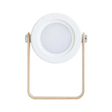 Dimmable Touch Light Foldable Table Lamp Portable Telescopic LED Night Light Wooden Handle Portable Lantern Light