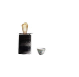 Modern Black Marble Table Lamp