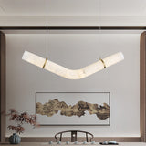 Alabaster LED Linear Pendant Series