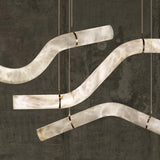 Alabaster LED Linear Pendant Series
