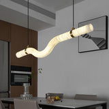 Alabaster LED Linear Pendant Series