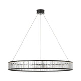 Alabaster Round LED Ring Chandelier 40"D
