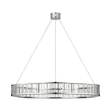 Alabaster Round LED Ring Chandelier 40"D