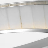 Alabaster Round LED Ring Chandelier 40"D