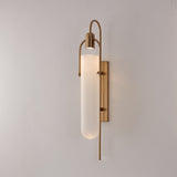 Art Glass Wall Lamp Retro Sconces Creative Shell