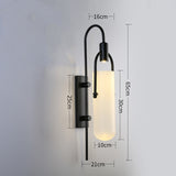 Art Glass Wall Lamp Retro Sconces Creative Shell