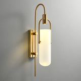 Art Glass Wall Lamp Retro Sconces Creative Shell