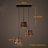Art Pendant Light American Industrial Style Table Barrel Pendant Lamp Modern Chandelier