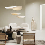 Art Silk Organic Cloud Fabric Pendant Light
