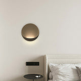 Modern Minimalist Round Aluminum LED Wall Sconce Lamp Indoor Wall Lights Bedroom