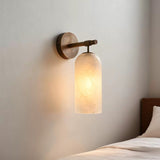 Dome Cloud Marble & Solid Copper Wall Sconce