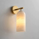 Dome Cloud Marble & Solid Copper Wall Sconce