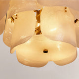 Blaire Tiered Blown Glass Chandelier