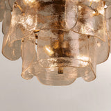 Blaire Tiered Blown Glass Chandelier