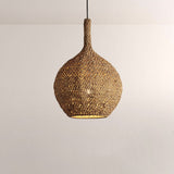 Cleiro Crocheted Seagrass Pendant
