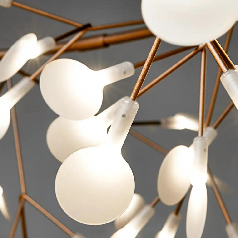 Firefly Crossbars Sputnik Pendant Light Chandelier Ambient Light Candle ...