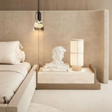 Modern Mini Alabaster Marble Pendant Light Collection