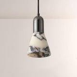 Modern Mini Alabaster Marble Pendant Light Collection