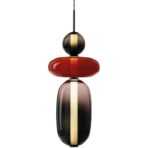DIY Candy Candied Pebble Combo Pendant Colorful Glass Lights
