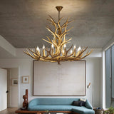 Grand Lodge & Farmhouse Antler Chandelier - Perfect for Cathedral and Vaulted Ceilings