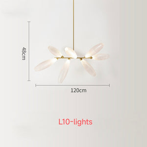 DIY Luxurious Glass Chandelier