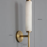 Marble Solid Brass Sconce Wall Lamp Lights Vanity Lighting Mid Century Sconce