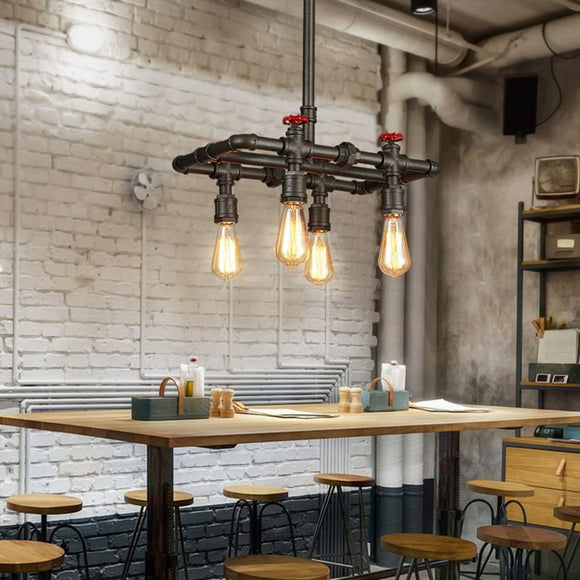 Industrial Style Dining Room Lighting