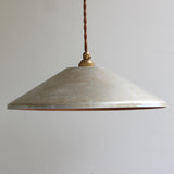 Industrial Vintage Metal Pendant Light Shade with Distressed Finish