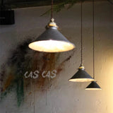 Industrial Vintage Metal Pendant Light Shade with Distressed Finish