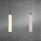 LED Copper Marble  Pendant Lights Counter Small Droplight Hanging Chandelier